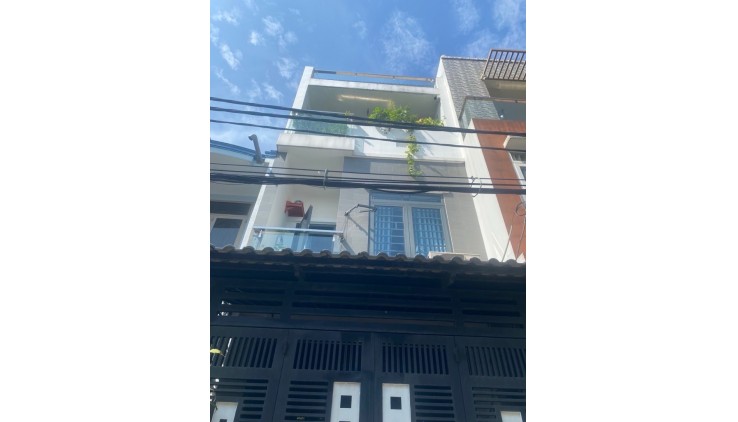 GẦN AEON TÂN PHÚ - ĐƯỜNG SỐ 5 - HẺM 8M THÔNG - 64M2 - 4 TẦNG 3PN - GIÁ 6.2 TỶ TL